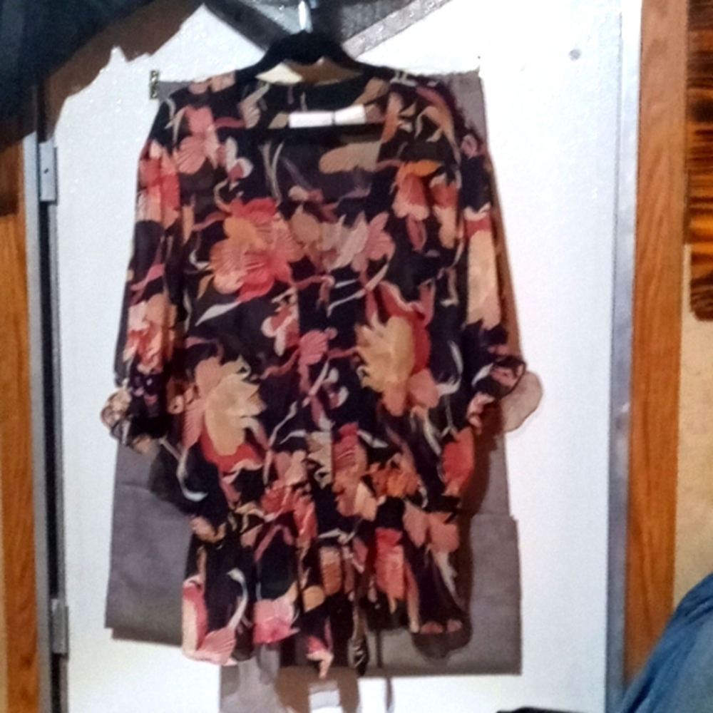 Sheer,light weight summer top